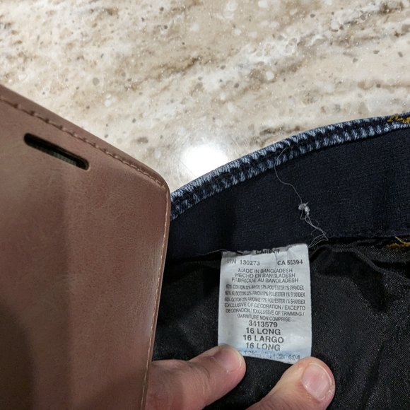 Lee Regular Fit Bootcut mid Rise Flex Motio Women's Blue Jean. Unique With Snaps - Picture 7 of 8